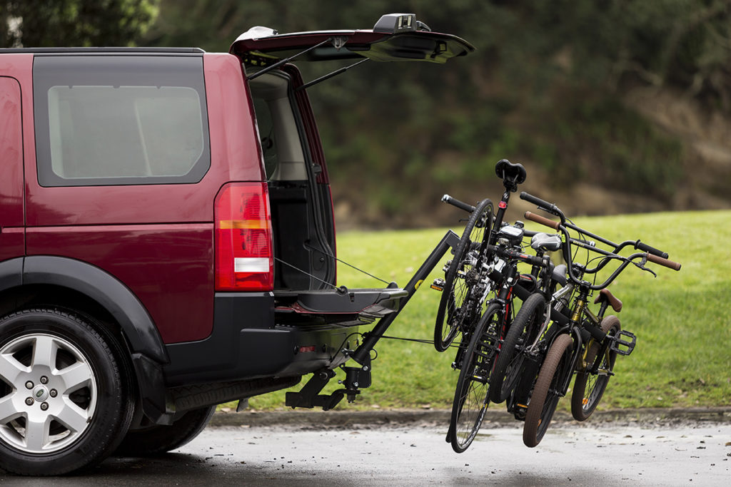 Product photography for Inflight bike racks in Auckland