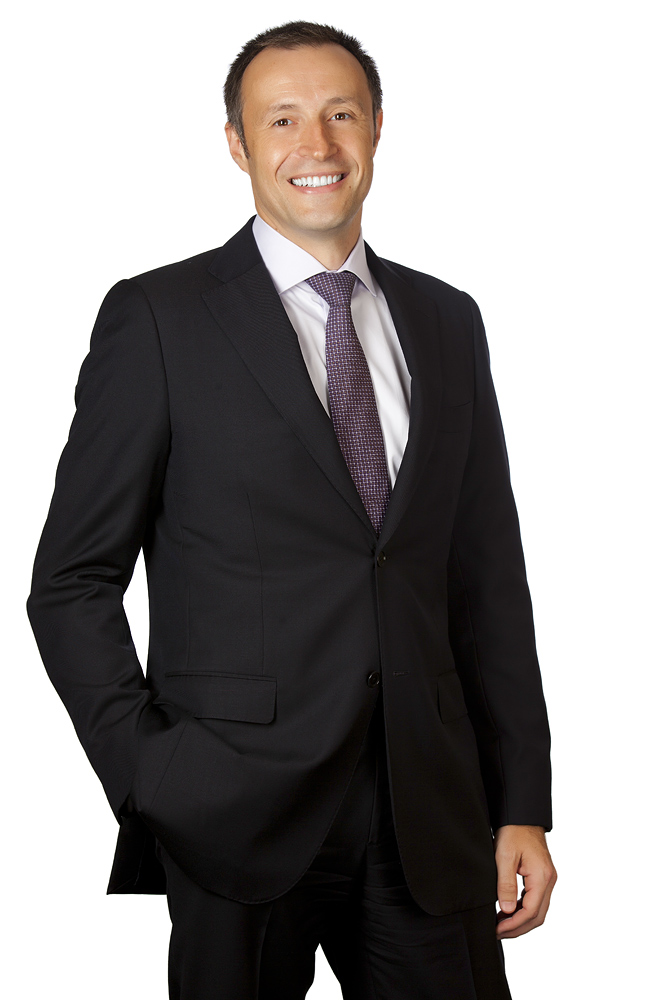 Example of a studio headshot against a plain white background. Captured in Auckland by Adam Firth Photography