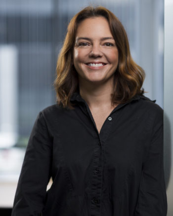 environmental business headshot of lady in Auckland office