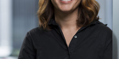environmental business headshot of lady in Auckland office