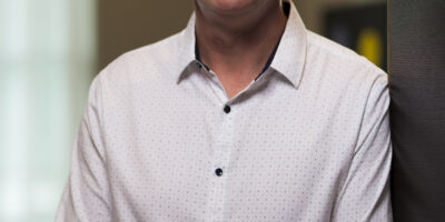 environmental headshot of business worker