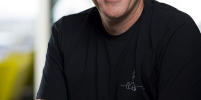 corporate headshot captured inside office building in Auckland New Zealand