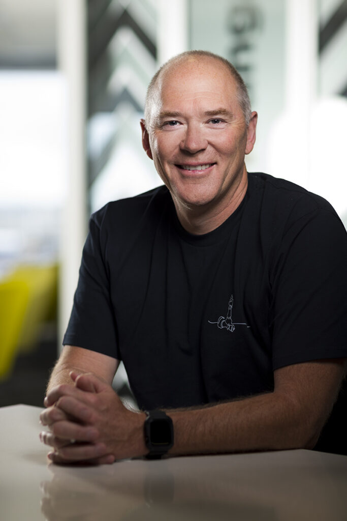 corporate environmental headshot captured inside office building in Auckland New Zealand