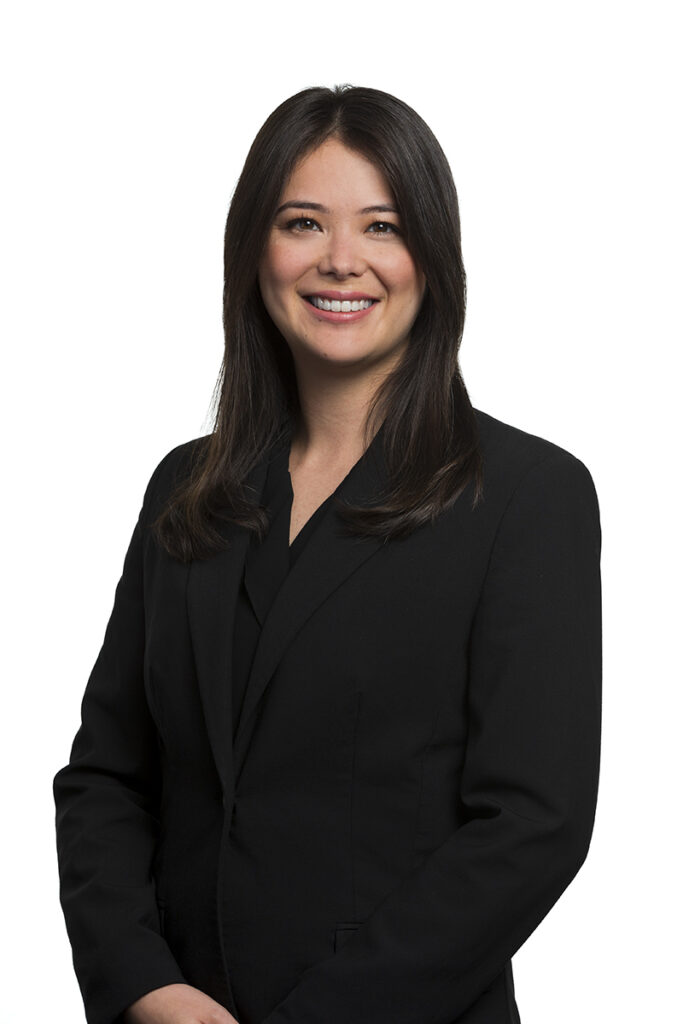 Studio headshot of woman on white background, captured in Auckland New Zealand