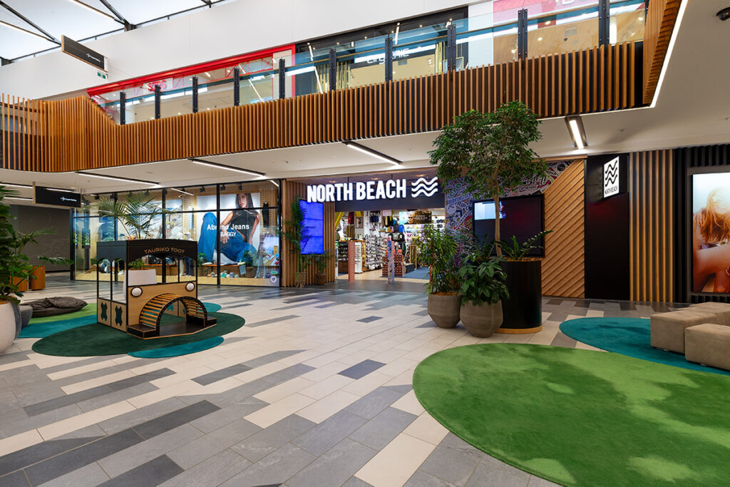 fitout photography of the exterior of Northbeach at the Tauranga Crossing